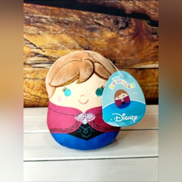 Disney Toys Squishmallow 5in Disney Anna From Frozen Nwt Poshmark